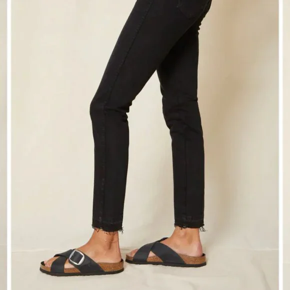 AMO babe high rise slim straight jeans - Picture 3 of 12